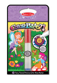 On The Go ColorBlast No Mess Coloring Pad - Fairies by Melissa & Doug