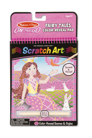 Scratch Art Hidden Picture Fairy Tales by Melissa & Doug