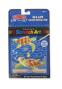 Scratch Art Hidden Picture Sea Life by Melissa & Doug